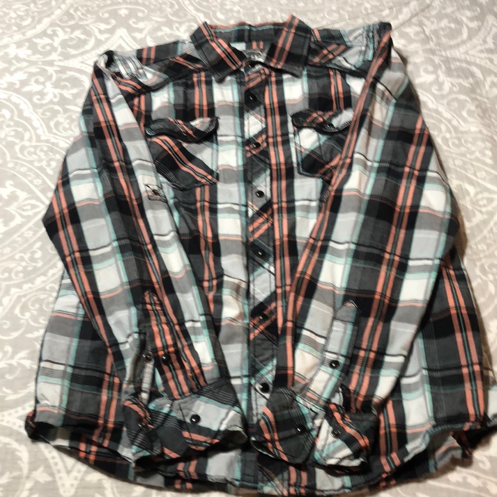 Buckle brand casual button down shirt- Large